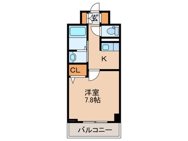 フュ－チャ－野里の物件間取画像